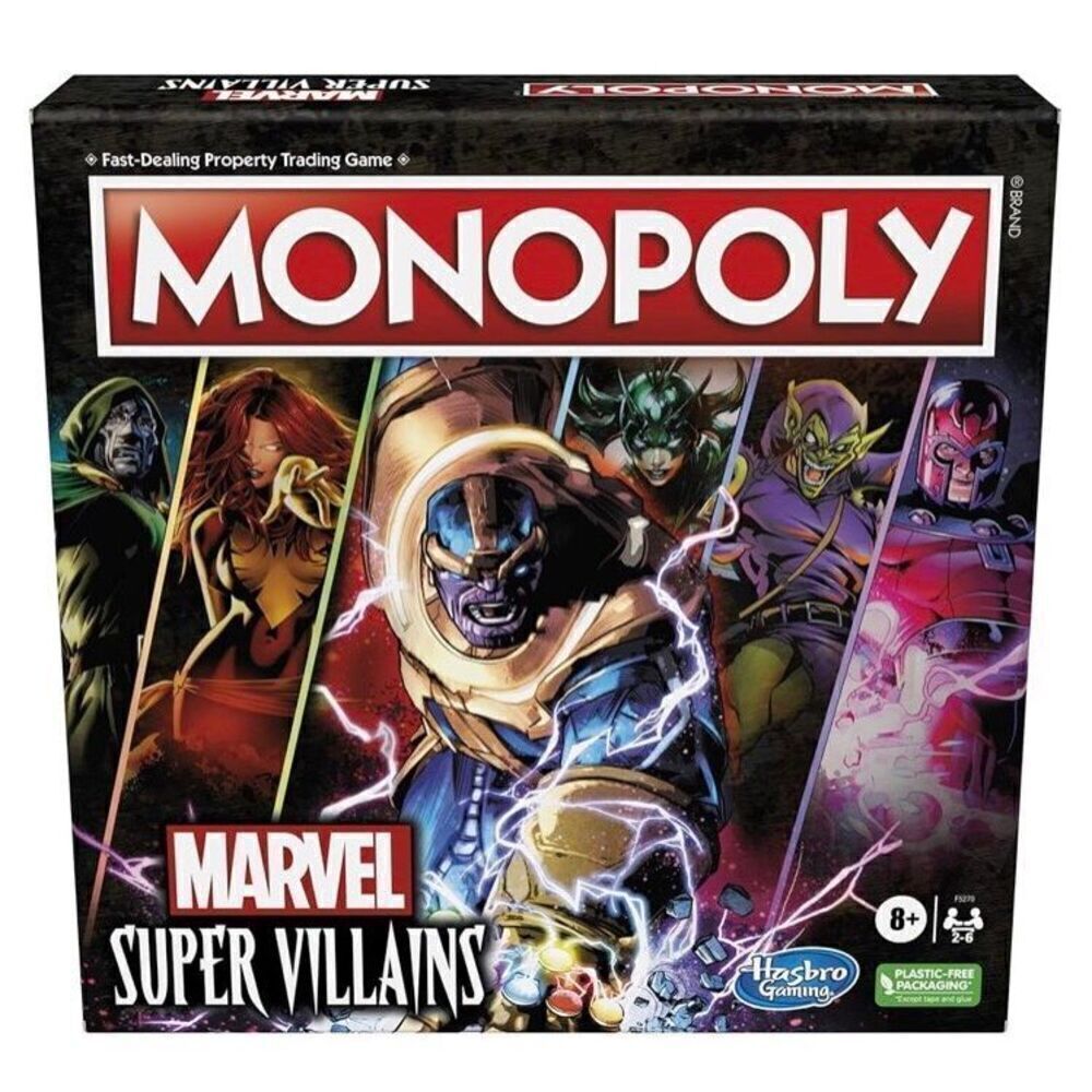 HASBRO - NWT Monopoly Marvel Super Villains Edition. Sealed Box - Picture 3 of 14